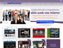Tablet Screenshot of multisitios.net